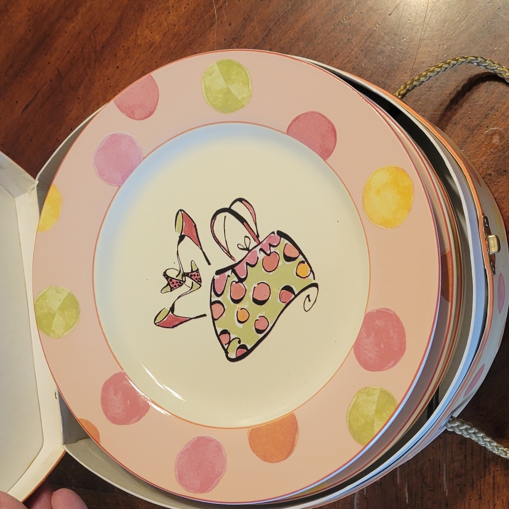 Rosanna Cream Plate - Picture 4 of 6